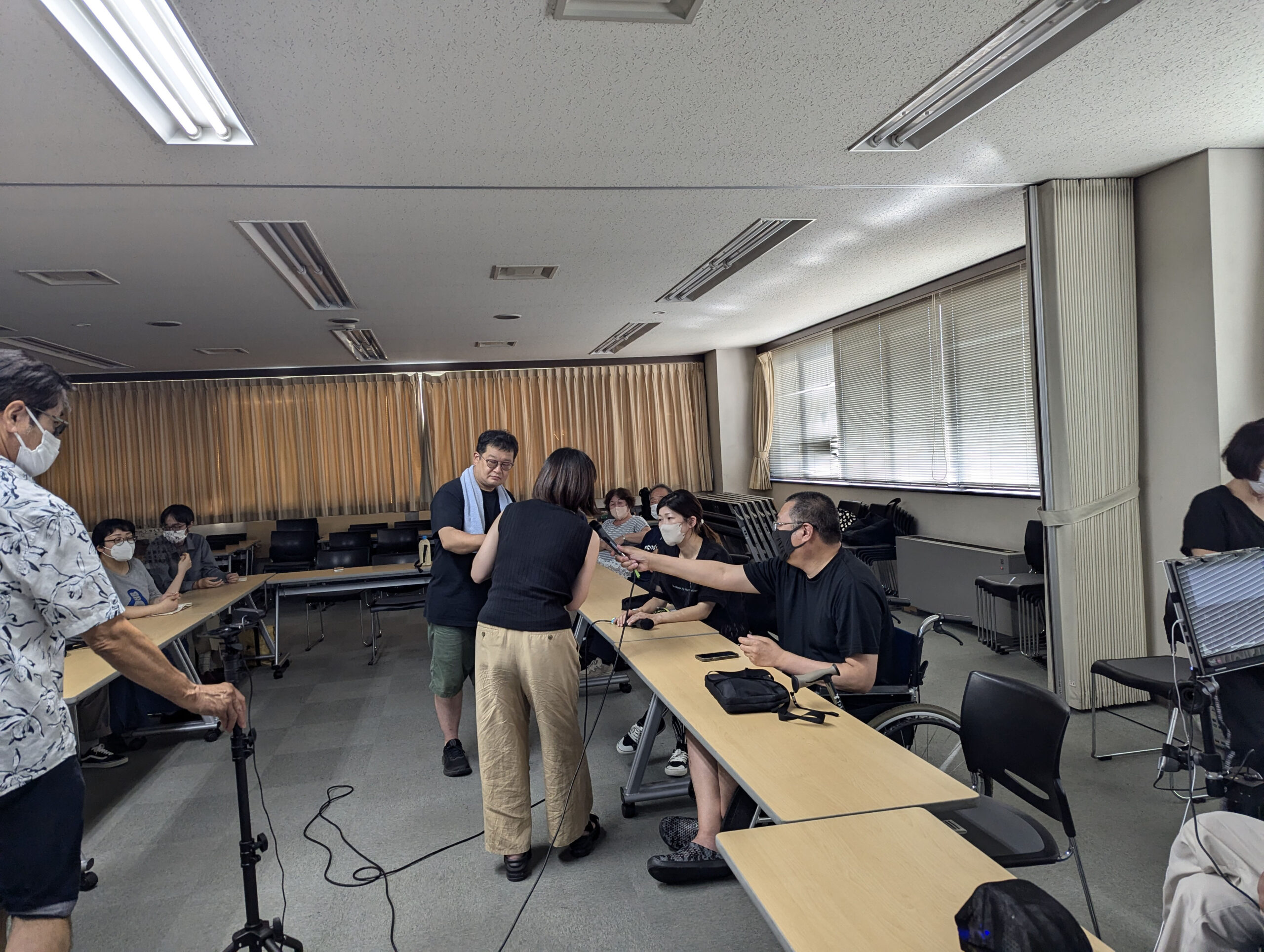患者交流会の様子 1
